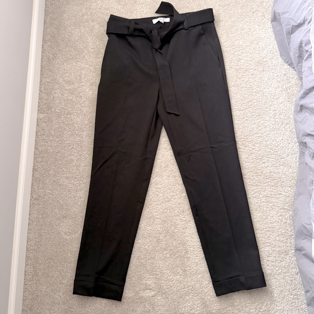 Loft Devin Tie Waist Pants